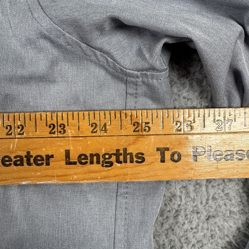 Travis Mathew Skyview Hoodie Mens XXL Heather Sleet Gray Quarter Zip Golf LOGO - Picture 7 of 14